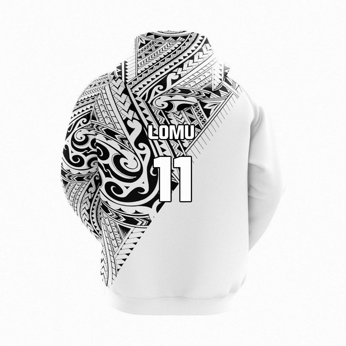 2025 All Blacks Maori Inspired White Hoodie and Pants