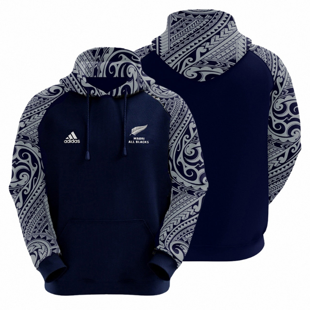 All Blacks Maori Hoodie and Pants Navy Blue
