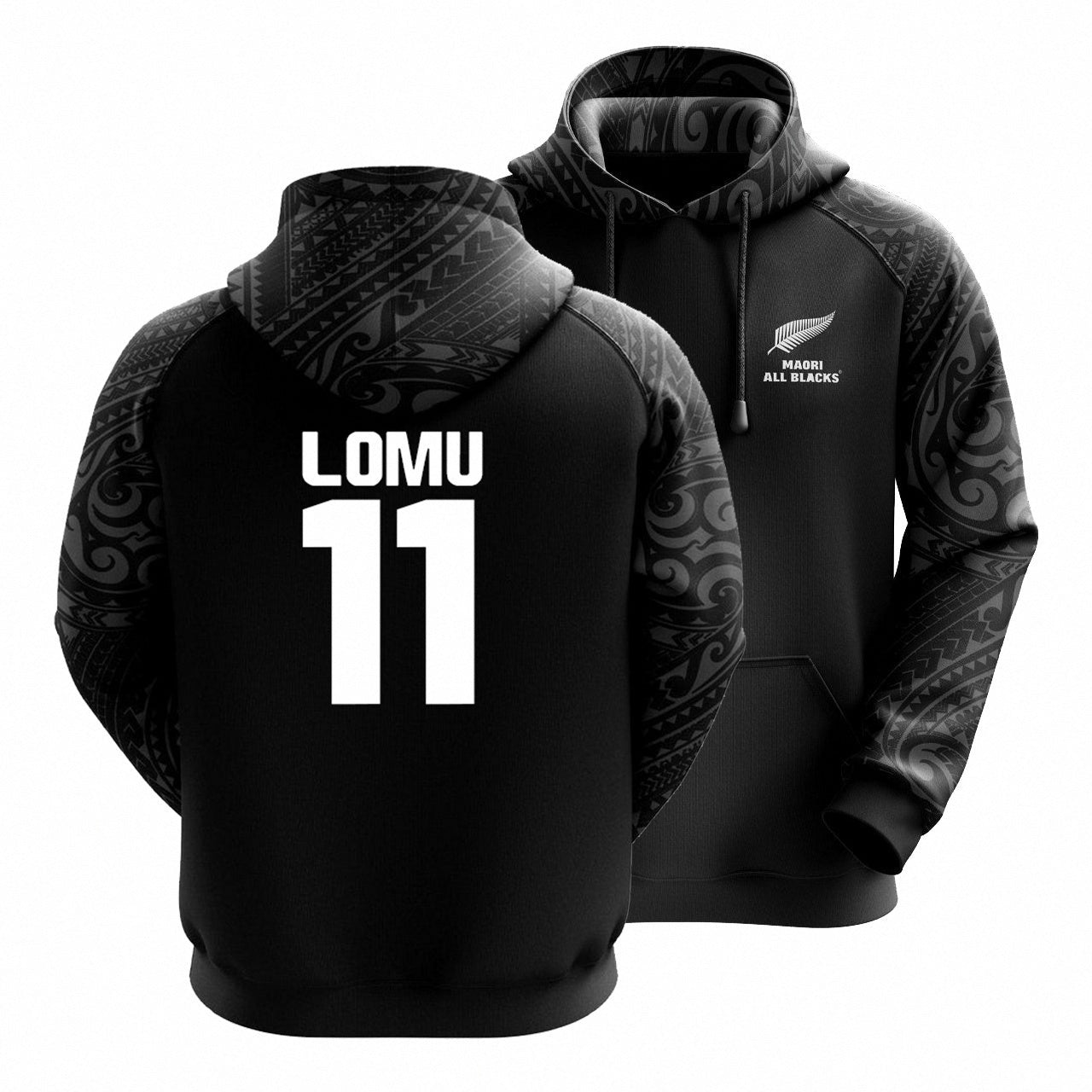 2025 All Blacks Maori Hoodie and Pants Set (CUSTOM MADE)